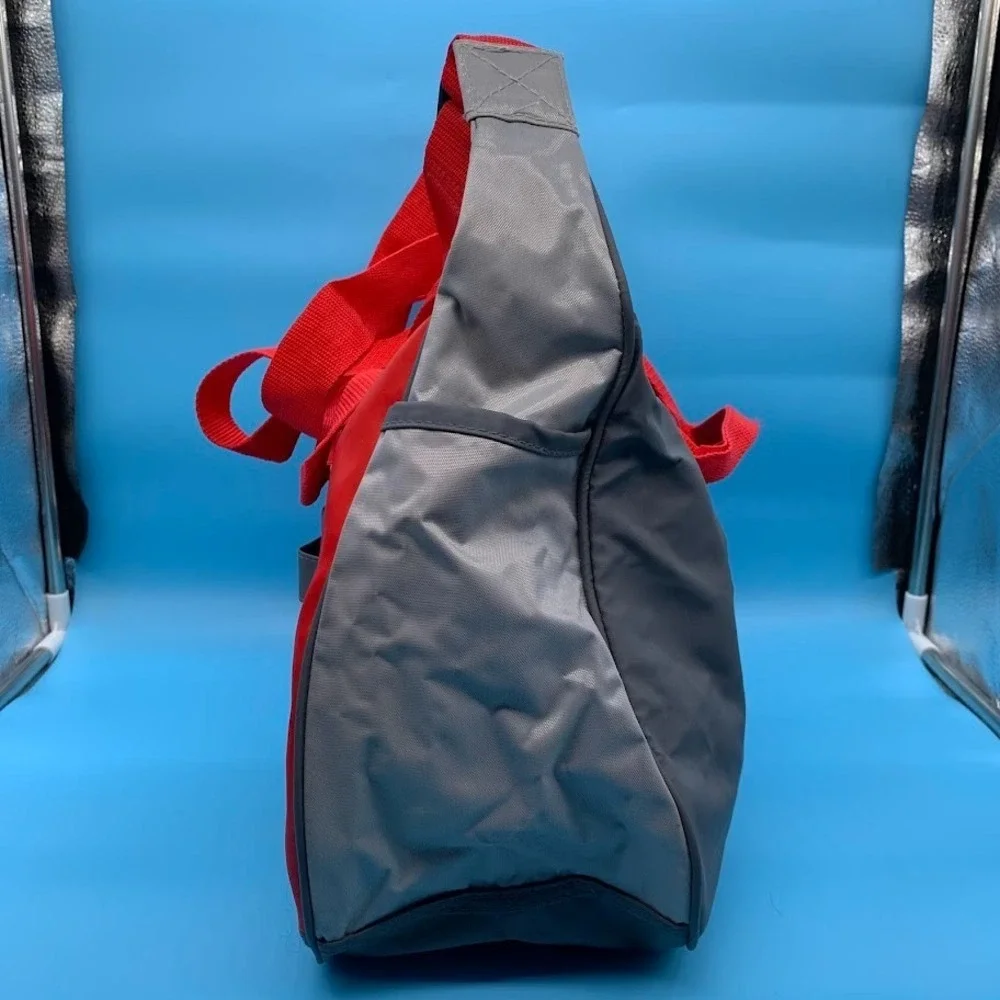 Vintage Energy Zone Nylon Gym‎ Bag Red Small Mini Y2K
